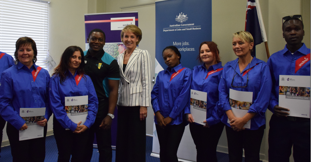 Minister for Jobs and Innovation joins atWork Australia Trainee Graduation