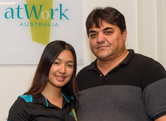 Zubair finds his ideal job through atWork Australia