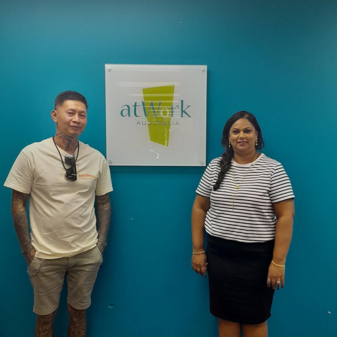 Kongsavanh receives tailored support at every stage of the recruitment process