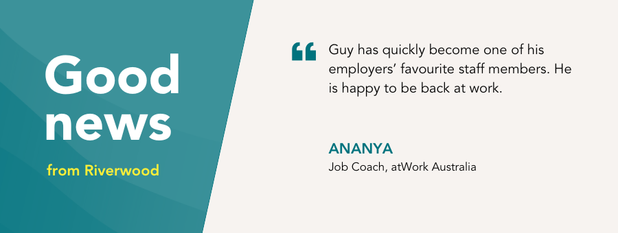 A change in health, led Guy to change his entire career at 52 years old