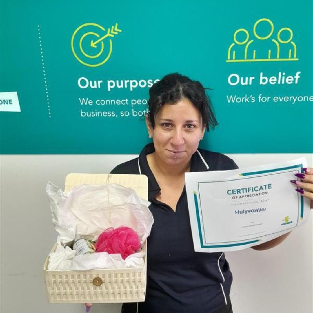 atWork Australia supports Hulya find her career direction
