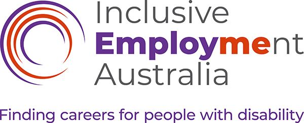 IEA Logo_v2b_Export build file-06 Inclusive Employment Australia Logo with tagline Finding careers for people with disability